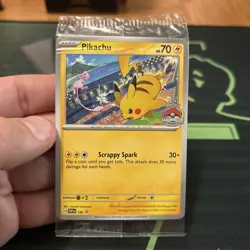 Pikachu SVP190 Promo Card World Championships 2024 Sealed - Image 1