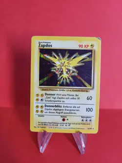 Pokemon Karte/card - Zapdos 16/102 - Base Set Holo - Light Played - Image 1