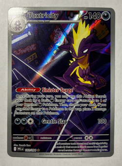 Toxtricity 103/094 llustration Rare Holo Phantasmal Flames Pokemon Card NM - Image 1