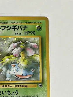 Erika's Venusaur No.003 Gym Japanese Rare Holo Pokemon Card WOTC - Near Mint - Image 3