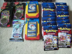 Pokemon Lot Of 34 Card Game Battle Decks And Packs NEW SEALED - Image 3