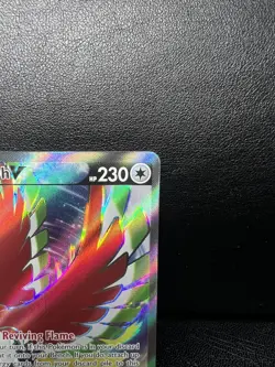 Pokemon TCG Ho-Oh v Silver Tempest Holo Ultra Rare Card 187/195 - Image 2