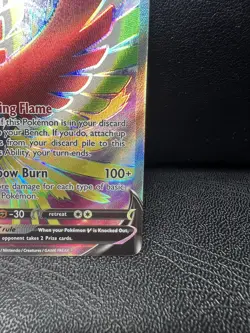 Pokemon TCG Ho-Oh v Silver Tempest Holo Ultra Rare Card 187/195 - Image 4