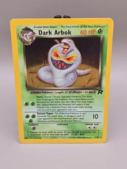 Dark Arbok 2/82 Holo Rare Pokemon Card Team Rocket Near Mint! - Image 1