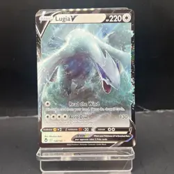 Pokemon TCG Lugia V Card 138/195 Silver Tempest Ultra Rare - Image 1