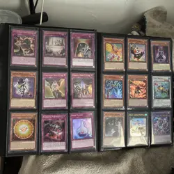Yugioh Binder With Cards ,rares ,spells,monsters and More Binder Included - Image 1