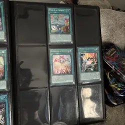 Yugioh Binder With Cards ,rares ,spells,monsters and More Binder Included - Image 3