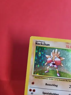 Pokemon Karte/card - Nockchan Hitmonchan 7/102 - Base Set - Holo - Very Good+ - Image 2