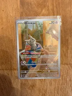 Mimikyu - 075 (Pokemon Center Exclusive) 075 Sv: Scarlet & Violet Promo Cards... - Image 1