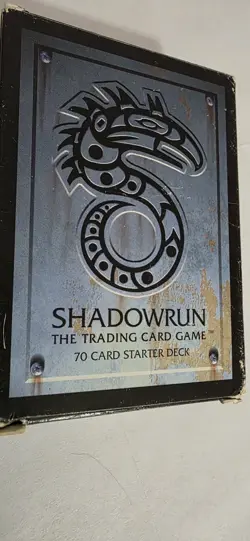 Shadowrun The Trading Card Game 70 card starter deck. - Image 1