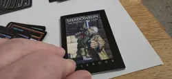 Shadowrun The Trading Card Game 70 card starter deck. - Image 5