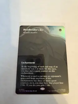 Bloodbender's Rise Borderless FOIL MTG Avatar: TLA Eternal-Legal Nm/M - Image 1