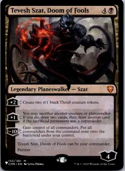 Tevesh Szat, Doom of Fools M The List Reprints 153/361 NM - Image 1