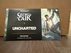 MTG Secret Lair x Playstation Uncharted FOIL SEALED Edition Sealed - Image 1