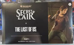 In Hand Secret Lair x The Last of Us Part I Rainbow FOIL - PlayStation MTG Magic - Image 1