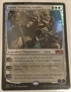 Ajani, Inspiring Leader MTG FOIL - Image 1