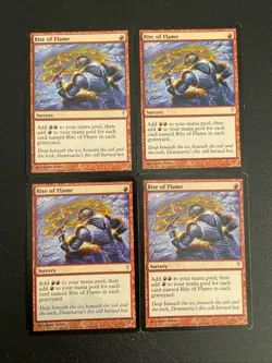Magic: the Gathering Rite of Flame x4 Coldsnap - Image 1