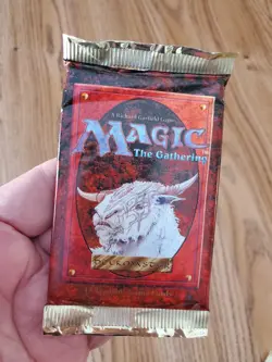 MAGIC THE GATHERING Lot of Three (3) 4TH EDITION Factory Sealed Booster Packs - Image 3