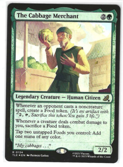 The Cabbage Merchant 0134 TLE Foil MTG Avatar The Last Airbender NM/M - Image 1