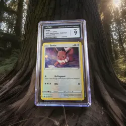 Evee Black Star Promo Cosmos Pokemon Card Holo CGC 9! - Image 1