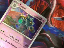 Pokemon Golurk Master Ball Pattern 160 HP Sv: Black Bolt 043/086 Holo Stage 1 - Image 2
