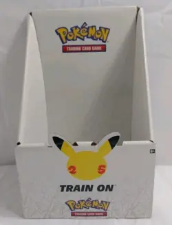 POKEMON CELEBRATIONS FIRST PARTNER PACK SHELF DISPLAY - Image 1