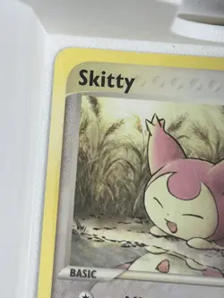 Pokemon Skitty Basic 44/109 EX Ruby & Sapphire Nintendo 40 HP 10 ATK Card - Image 3