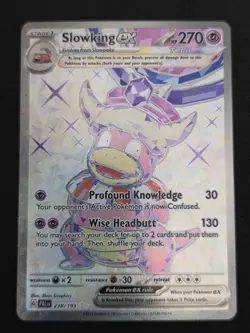Slowking ex 238/193 - Pokemon TCG Paldea Evolved Full Art Ultra Rare Card NM - Image 1