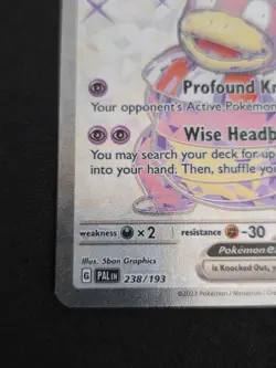 Slowking ex 238/193 - Pokemon TCG Paldea Evolved Full Art Ultra Rare Card NM - Image 5
