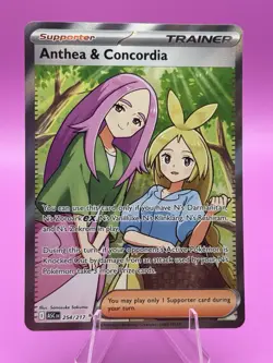 Anthea and Concordia 254/217 Ascended Heroes Pokemon TCG Full Art Trainer - Image 1