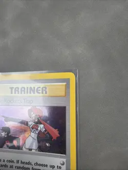 Pokemon TCG The Rocket's Trap Holo Rare Gym Heroes Unlimited 19/132 LpU MpU - Image 3