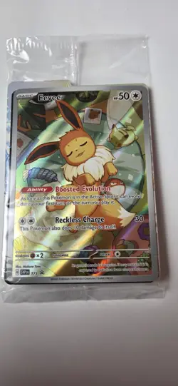 Eevee 173 ETB Black Star Promo Pokemon TCG Prismatic (SEALED) Lot Of 10 - Image 1