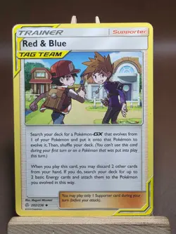 HP Pokemon Red & Blue 202/236 Sm-Cosmic Eclipse Regular - Image 1