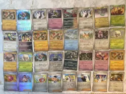 (92) Card Lot - Pokemon TCG - Pikachu Eevee Jolteon Glaceon Lucario Holo🔥🔥🔥 - Image 4
