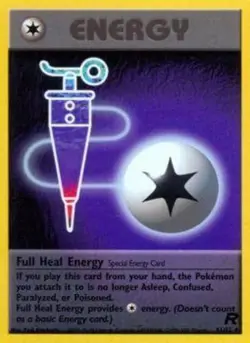 Heavily Played, English Pokemon Regular Full Heal Energy - 81/82 - Uncommon - Un - Image 1