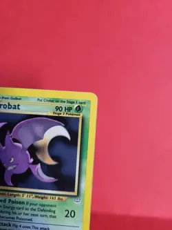 Pokemon Karte Iksbat Crobat 4/64 Neo Revelation Holo 1. Edition - Light Played - Image 3