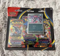 Pokemon TCG: Phantasmal Flames 3-Pack Blister--TWO PACK-- - Image 1
