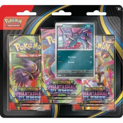 Pokemon TCG: Phantasmal Flames 3-Pack Blister--TWO PACK-- - Image 4