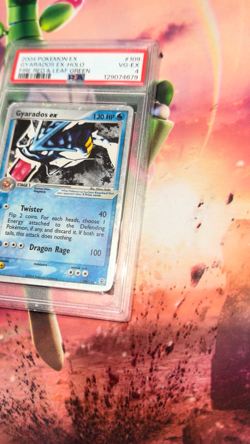 PSA 4 2004 POKEMON EX FIRE RED & LEAF GREEN #109 GYARADOS EX-HOLO - Image 2
