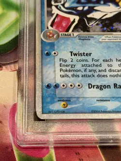PSA 4 2004 POKEMON EX FIRE RED & LEAF GREEN #109 GYARADOS EX-HOLO - Image 5