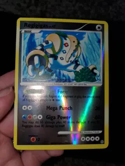 Regigigas 9/100 Reverse Holo Pokemon TCG Diamond Pearl Stormfront Near Mint NM - Image 5