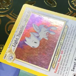 Pokemon TCG Light Togetic 15/105 Neo Destiny Holo Rare LP - Image 4