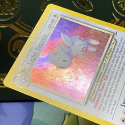 Pokemon TCG Light Togetic 15/105 Neo Destiny Holo Rare LP - Image 5