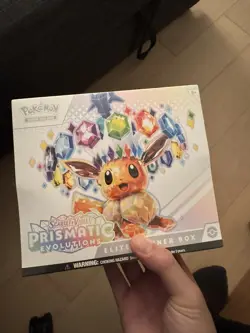 Pokemon TCG S&V Prismatic Evolutions Elite Trainer Box ETB NEW/Factory Sealed - Image 1