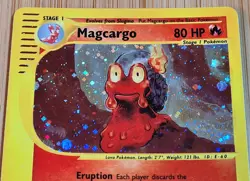 Magcargo # H16/H32 Rare Holo Skyridge 2003 Pokemon Englisch Near Mint Vintage - Image 3
