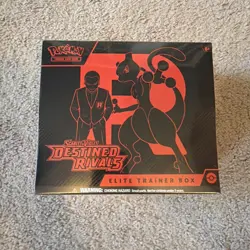 Pokemon Destined Rivals Elite Trainer Box ETB Factory Sealed New - Image 1