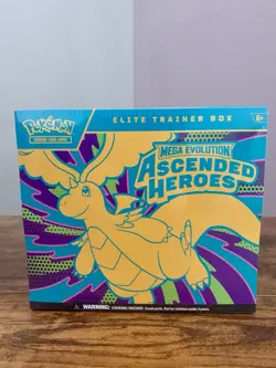 Pokemon Ascended Heroes Elite Trainer Box ETB NEW SEALED IN HAND SHIPS NOW - Image 1