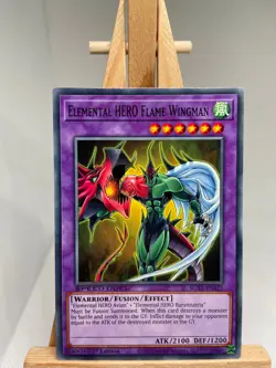 Elemental HERO Flame Wingman - 1st Edition SGX1-ENA21 - NM - YuGiOh - Image 1