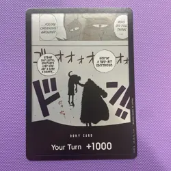 DON!! Card Special | Don!! Card Black & White (Crocodile) | One Piece - NM - Image 1