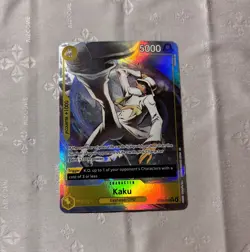 One Piece TCG: Kaku ST29-003 Alt Art - ST-29 Egghead Starter Deck English - Image 3